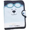 Image de Protege Carnet De Sante En Coton - Lazare Bleu