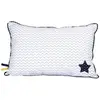 Image de Coussin Rectangulaire En Coton - Hello Blanc