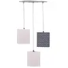 Image de Suspension Lumineuse Trio Plafonnier En Coton Multicolore - Miss Fleur De Lune Multicolore