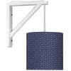 Image de Applique Murale En Coton - Merlin Bleu
