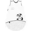 Image de Gigoteuse En Coton - Chao Chao Blanc/noir