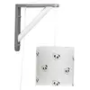 Image de Applique Murale Lumineuse En Coton - Chao Chao Blanc