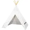 Image de Tipi En Toile En Coton - Chao Chao Blanc