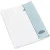 Image de Matelas À Langer En Coton - Lily Blanc/bleu