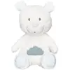 Image de Doudou En Velours - Lily Blanc/bleu