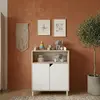 Image de Commode À Langer Bébé En Bois - Scandi Blanc/beige