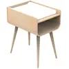Image de Table À Langer Pied En Bois - Bambin Beige