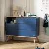 Image de Commode 1 Porte 3 Tiroirs - Boreale Bleu