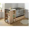Image de Lit Bébé Combiné Évolutif - Nova Gris