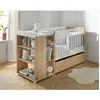 Image de Lit Bébé Combiné Évolutif - Nova Blanc