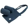 Image de Lot De 2 Draps Housse Ovales En Coton - Galopin Bleu Nuit