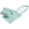 Image de Lot De 2 Draps Housse Ovales En Coton - Galopin Bleu Ciel