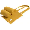 Image de Lot De 2 Draps Housse Ovales En Coton - Galopin Jaune