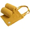Image de Lot 2 Draps Housse Pour Lit Évolutif Bébé En Coton - Galopin Jaune