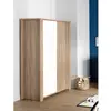 Image de Armoire 2 Portes - Antonin Marron/blanc