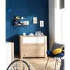 Image de Commode 3 Tiroirs - Antonin Marron/blanc