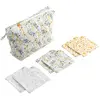 Image de Trousse De Toilette En Coton - Promenons Nous Vert Tilleul