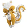 Image de Doudou Écureuil En Velours - Promenons Nous Jaune Foncé
