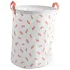 Image de Panière De Rangement En Tissu - Esmee Blanc