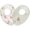 Image de Bavoirs En Coton Lot De 2 - Botanica Vert Tilleul