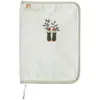 Image de Protège Carnet De Santé En Coton - Botanica Vert Tilleul