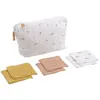 Image de Trousse De Toilette Et Carré Éponge En Coton - Sunlight Blanc