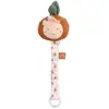 Image de Attache-tétine Bébé En Coton - Botanica Orange/beige