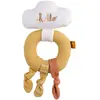 Image de Hochet En Velours Moutarde - Sunlight Moutarde