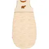 Image de Gigoteuse Bébé Hiver Patch Ours En Double Gaze De Coton - Orsino Beige