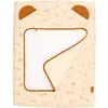 Image de Matelas À Langer En Double Gaze De Coton Et Sa Serviette - Orsino Beige