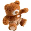 Image de Peluche Ours Avec Détails Brodés - Orsino Marron