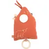 Image de Peluche Mini Musical Maison Brodé - Orsino Orange