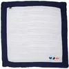 Image de Grand Tapis De Jeu En Double Gaze De Coton Marinière - Baby Sailor Bleu/blanc