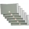 Image de Protections De Barreaux De Lit En Coton Vert