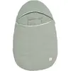 Image de Nid D'ange Bébé 5 Attaches En Double Gaze De Coton - Uni Sauge Vert