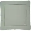 Image de Grand Tapis De Jeu En Double Gaze De Coton - Uni Petale Vert