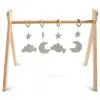 Image de Arche D'éveil Bois Avec 4 Jouets - Uni Sauge Vert
