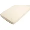 Image de Draps Housse Bébé En Coton Bio - Uni Petale Beige