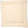 Image de Grand Tapis De Jeu En Double Gaze De Coton - Uni Petale Beige