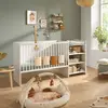 Image de Lit Combiné Évolutif En Bois - First Blanc
