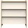 Image de Commode 3 Tiroirs Façades Inclinées En Bois Décor Chêne Miel - Cannelle Beige