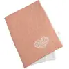 Image de Couverture Bébé En Coton Avec Broderie - Petit Coeur Rose