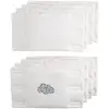 Image de Protections De Barreaux De Lit En Coton Matelassé - Petit Nuage Blanc/bleu