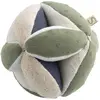 Image de Balle Sensorielle En Coton Bio Et Bouclette - Petit Coeur Vert