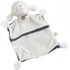 Image de Doudou Mouchoir En Coton Bio - Petit Soleil Bleu