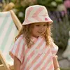 Image de Poncho De Bain Bébé En Coton - Pop Rose