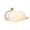 Image de Veilleuse Éléphant Blanc En Silicone Beige