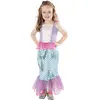 Image de Déguisement Enfant Fille Sirène Bleu Et Mauve