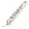 Image de Multiprise Zenitech 6 Prises + 2 Usb-a Avec Interrupteur Blanche - Cable 1.5m