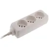 Image de Multiprise Inotech 3 Prises Blanche - Cable 1m